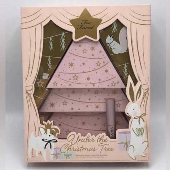RARE NIB TOO FACED LIMITED EDITION "UNDER THE CHRISTMAS TREE" COLLECTORS BOX SET - Picture 5 of 14